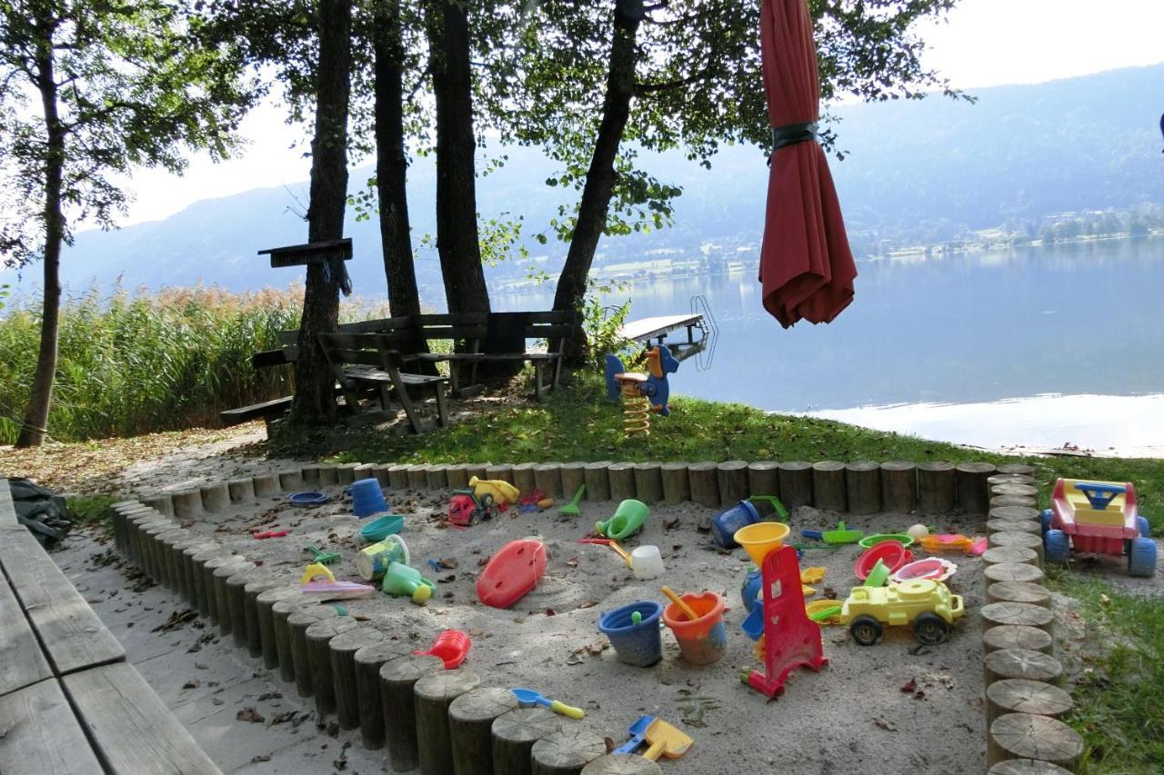 Maren Seeblick Appartement Haus Haensel&Gretel Direkt Am Ossiacher See Mit Hallenbad Stiegl Zewnętrze zdjęcie