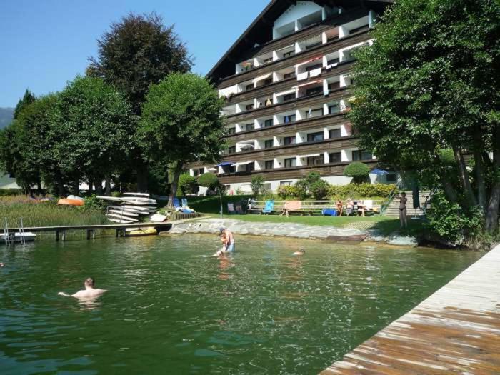 Maren Seeblick Appartement Haus Haensel&Gretel Direkt Am Ossiacher See Mit Hallenbad Stiegl Zewnętrze zdjęcie
