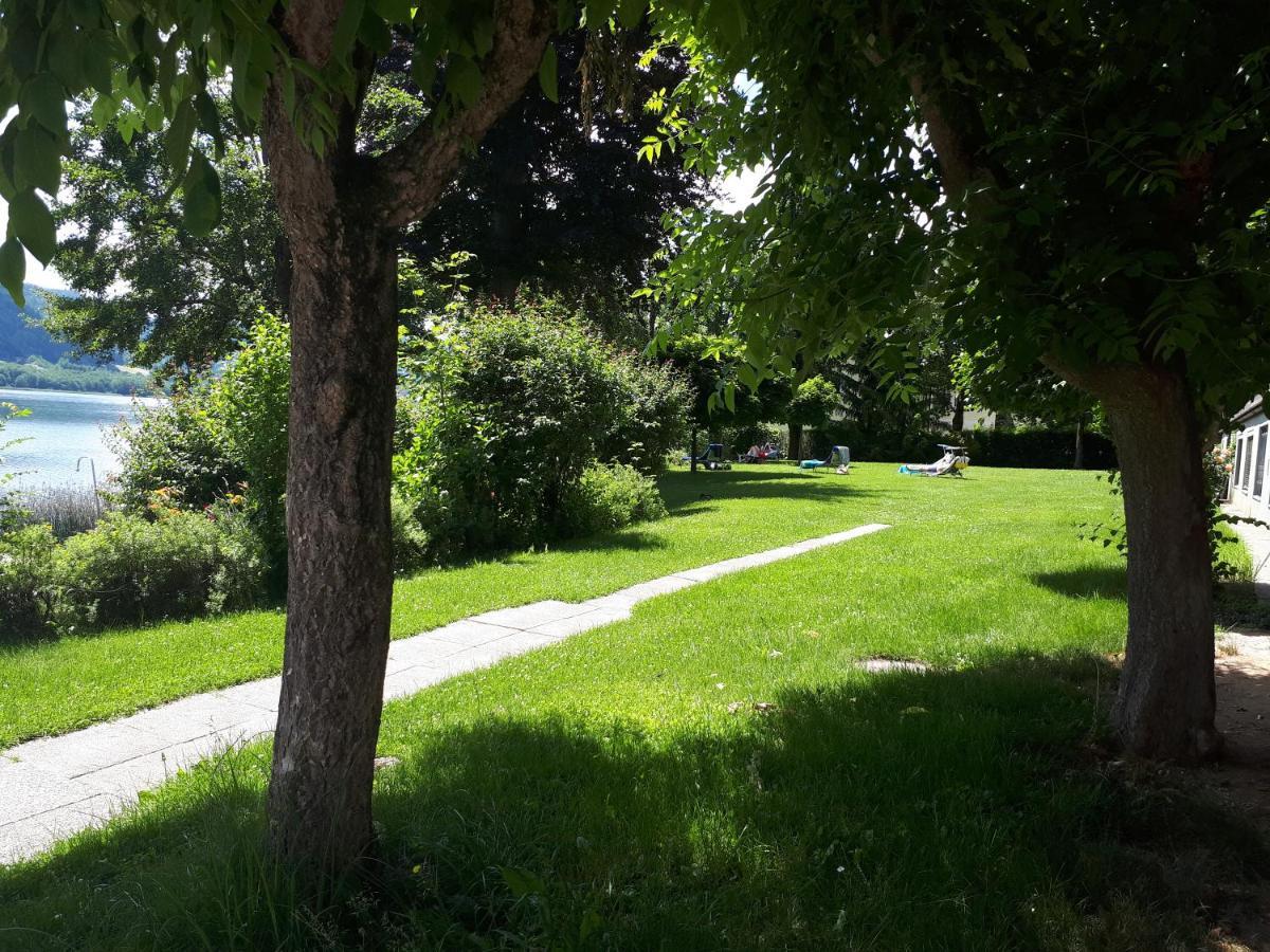 Maren Seeblick Appartement Haus Haensel&Gretel Direkt Am Ossiacher See Mit Hallenbad Stiegl Zewnętrze zdjęcie