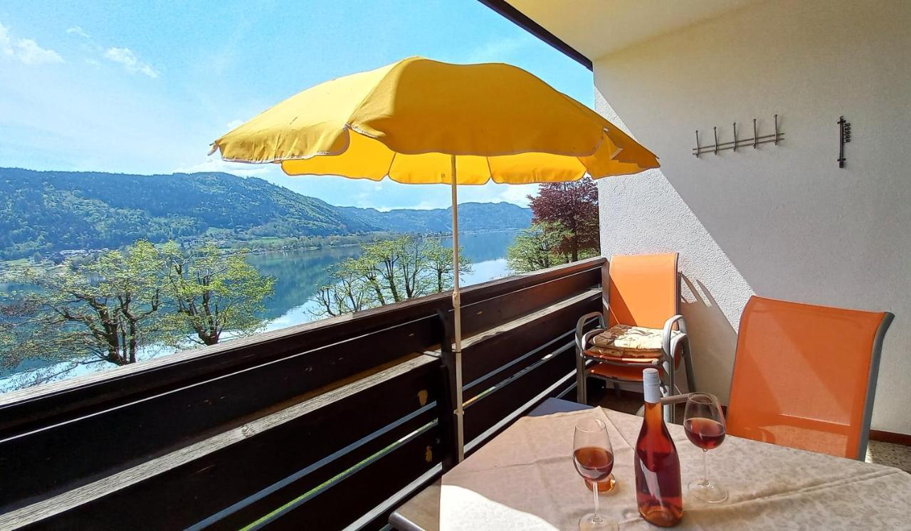 Maren Seeblick Appartement Haus Haensel&Gretel Direkt Am Ossiacher See Mit Hallenbad Stiegl Zewnętrze zdjęcie