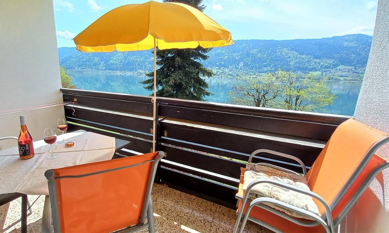 Maren Seeblick Appartement Haus Haensel&Gretel Direkt Am Ossiacher See Mit Hallenbad Stiegl Zewnętrze zdjęcie