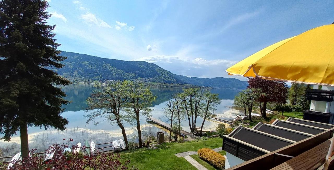 Maren Seeblick Appartement Haus Haensel&Gretel Direkt Am Ossiacher See Mit Hallenbad Stiegl Zewnętrze zdjęcie