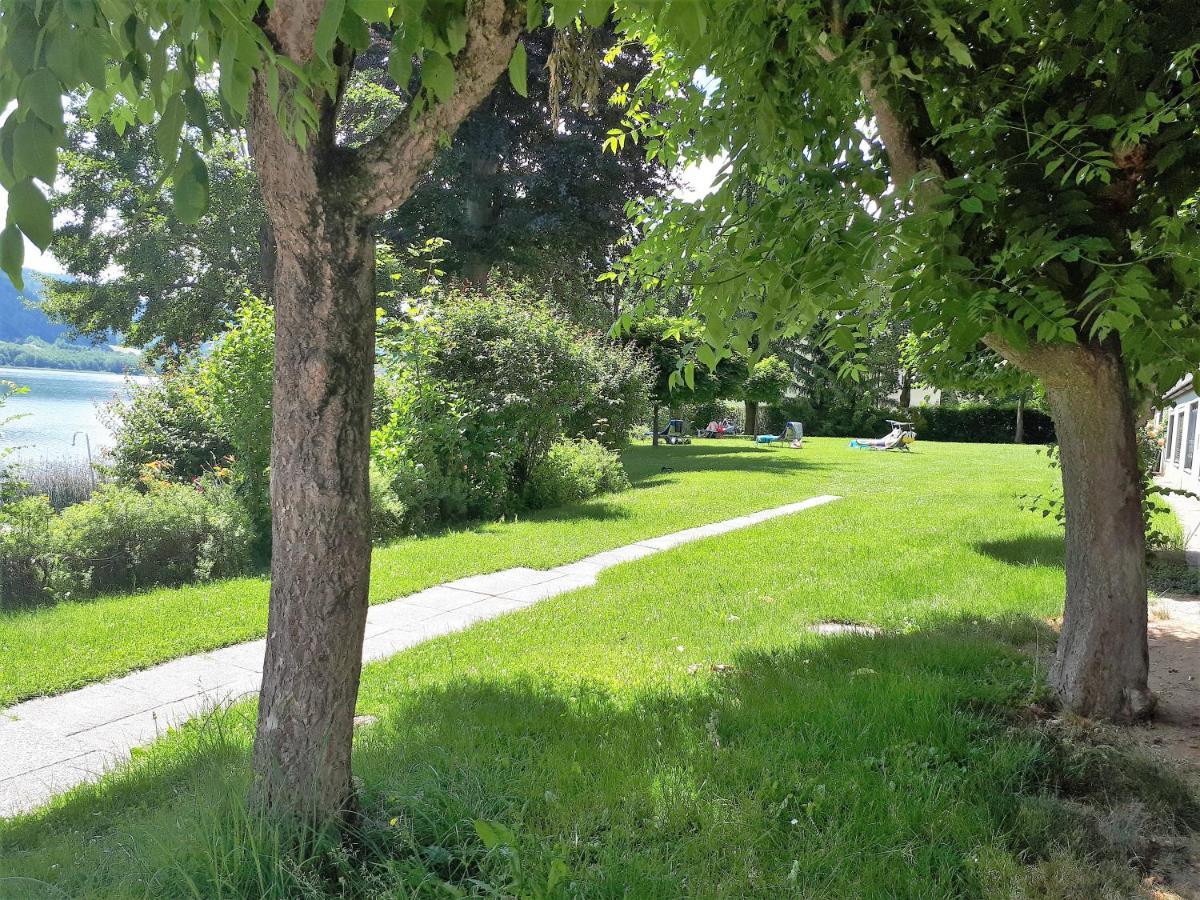 Maren Seeblick Appartement Haus Haensel&Gretel Direkt Am Ossiacher See Mit Hallenbad Stiegl Zewnętrze zdjęcie