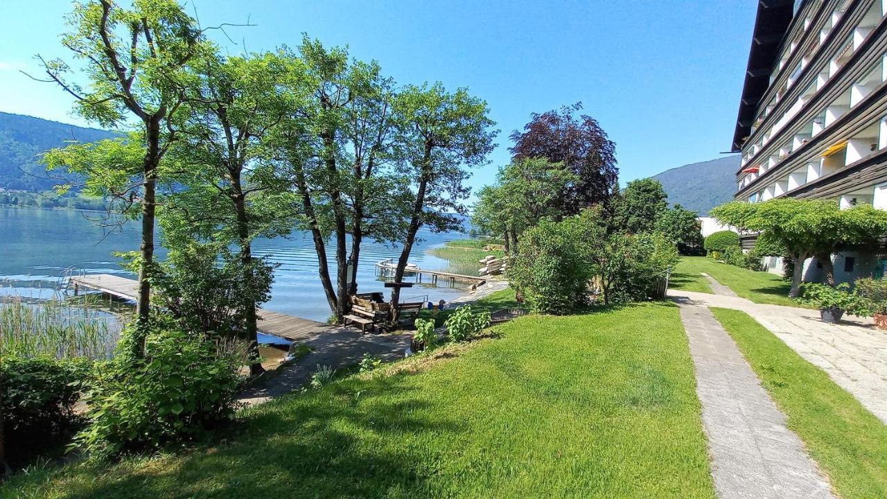 Maren Seeblick Appartement Haus Haensel&Gretel Direkt Am Ossiacher See Mit Hallenbad Stiegl Zewnętrze zdjęcie