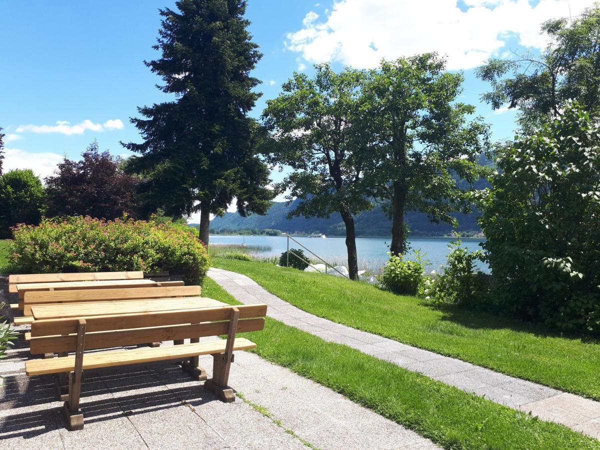 Maren Seeblick Appartement Haus Haensel&Gretel Direkt Am Ossiacher See Mit Hallenbad Stiegl Zewnętrze zdjęcie